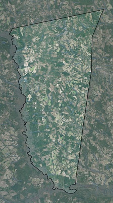 Montgomery County GA USGS imagery and topo map