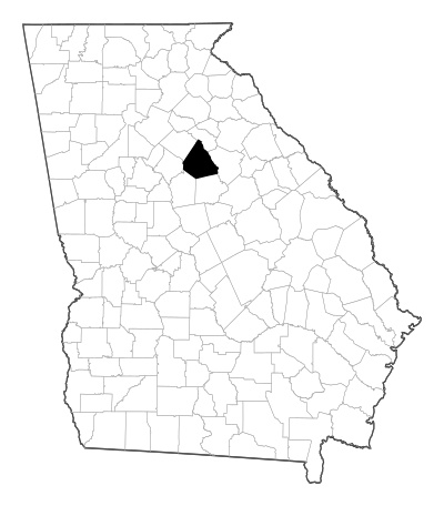 Morgan County in Georgia