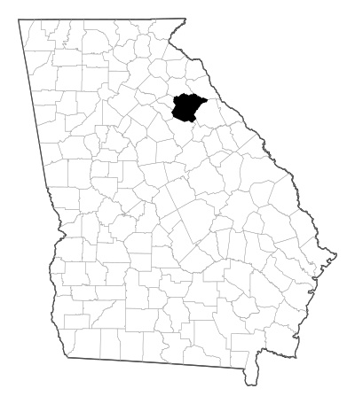Oglethorpe County in Georgia