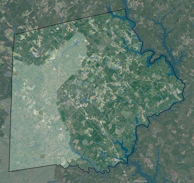 Putnam County GA USGS imagery and topo map