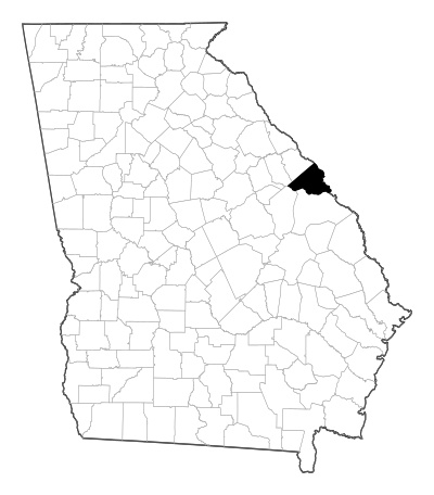 Richmond County in Georgia
