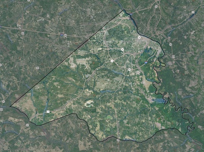 Richmond County GA USGS imagery and topo map