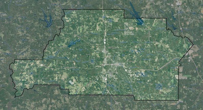Spalding County GA USGS imagery and topo map