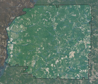 Stewart County GA USGS imagery and topo map