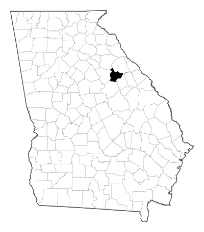 Taliaferro County in Georgia