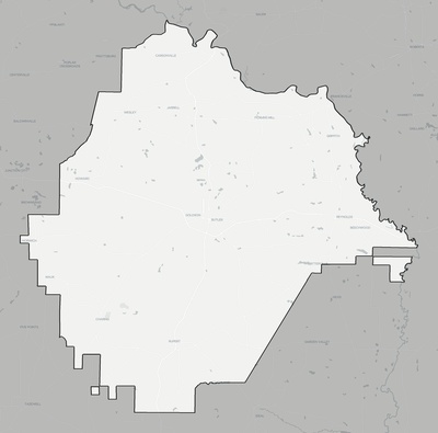 Taylor County GA county basemap context