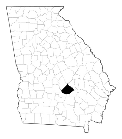 Telfair County in Georgia