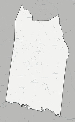 Toombs County GA county basemap context