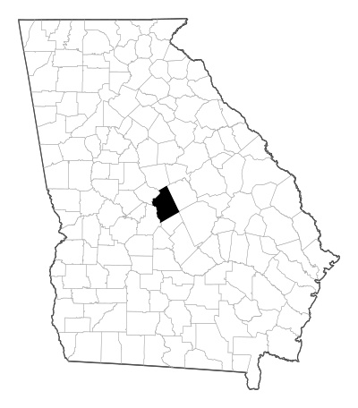 Twiggs County in Georgia