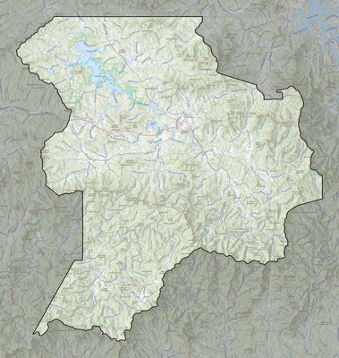 Union County GA USGS topo map