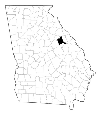 Warren County in Georgia