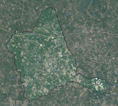 Warren County GA USGS imagery and topo map