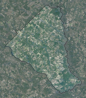 Wheeler County GA USGS imagery and topo map