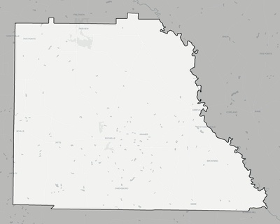 Wilcox County GA county basemap context