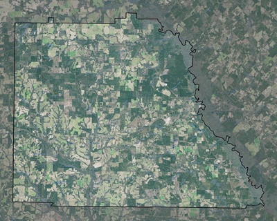 Wilcox County GA USGS imagery and topo map
