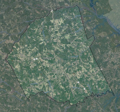 Wilkes County GA USGS imagery and topo map