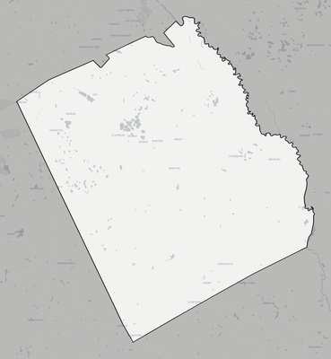 Wilkinson County GA county basemap context