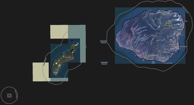 Kauai County HI USGS imagery and topo map
