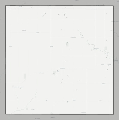 Adair County IA county basemap context