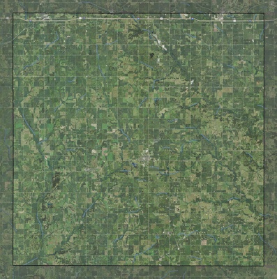 Adair County IA USGS imagery and topo map