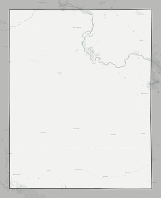 Benton County IA county basemap context
