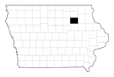 Bremer County in Iowa