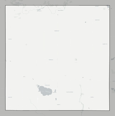 Buena Vista County IA county basemap context