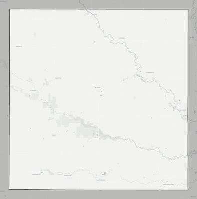 Butler County IA county basemap context