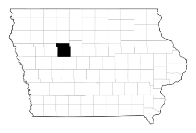 Calhoun County in Iowa