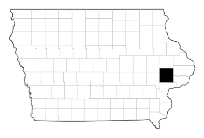 Cedar County in Iowa