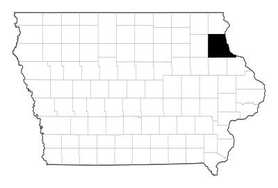 Clayton County in Iowa
