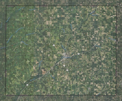 Crawford County IA USGS imagery and topo map
