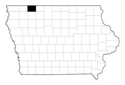 Dickinson County in Iowa