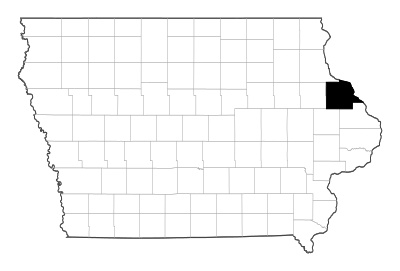 Dubuque County in Iowa