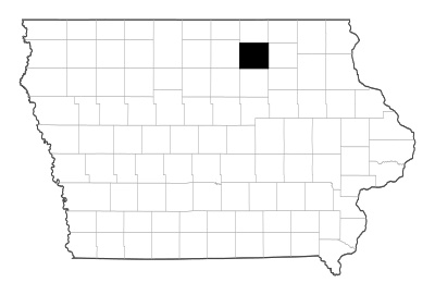 Floyd County in Iowa