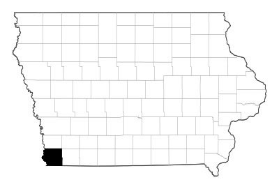 Fremont County in Iowa