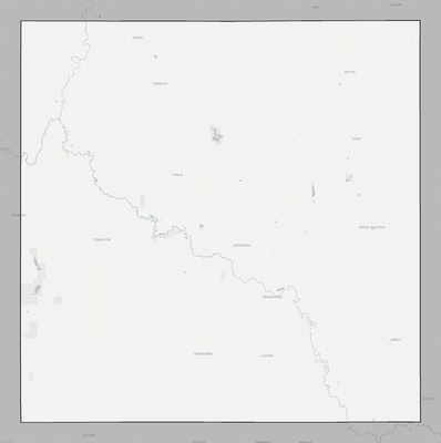 Greene County IA county basemap context