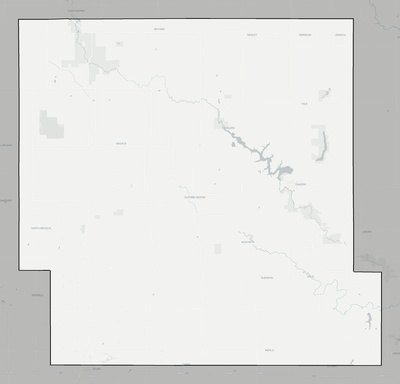 Guthrie County IA county basemap context