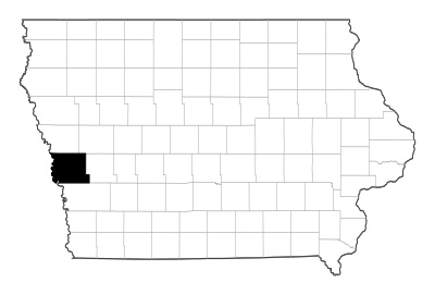 Harrison County in Iowa