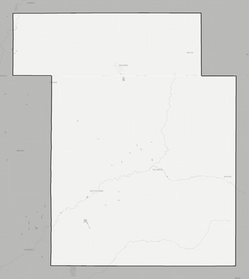 Ida County IA county basemap context