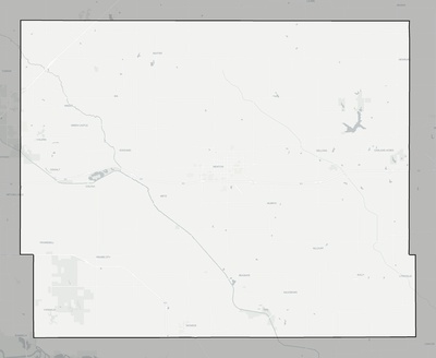Jasper County IA county basemap context