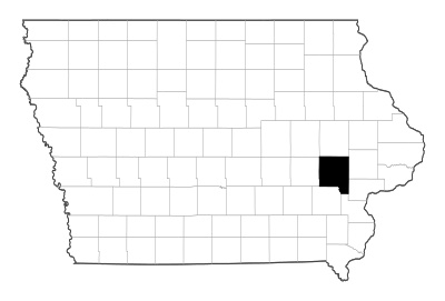 Johnson County in Iowa