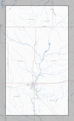 Kossuth County IA USGS topo map