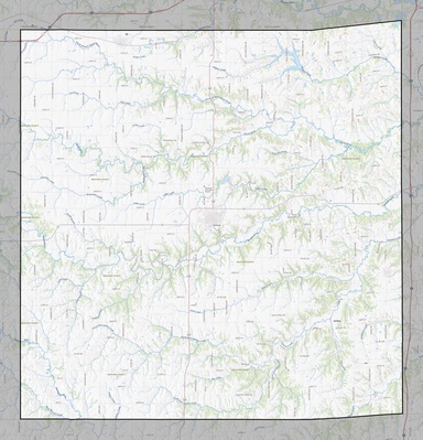 Madison County IA USGS topo map