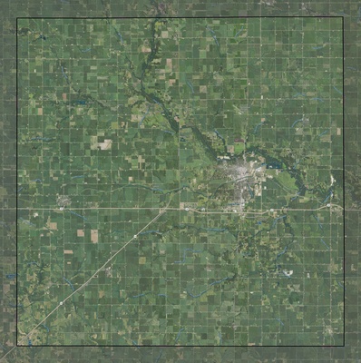 Marshall County IA USGS imagery and topo map