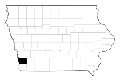 Mills County in Iowa