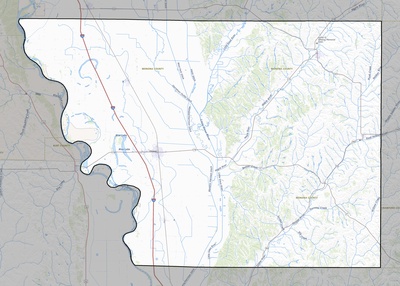 Monona County IA USGS topo map