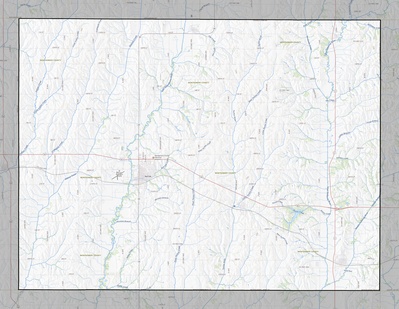 Montgomery County IA USGS topo map
