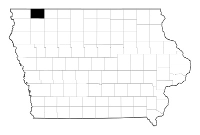 Osceola County in Iowa