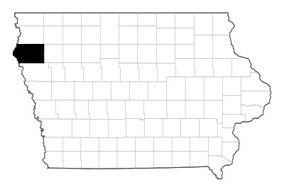 Plymouth County in Iowa